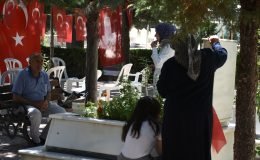 Bayram Öncesi Şehit Kabirleri Ziyaret ediliyor